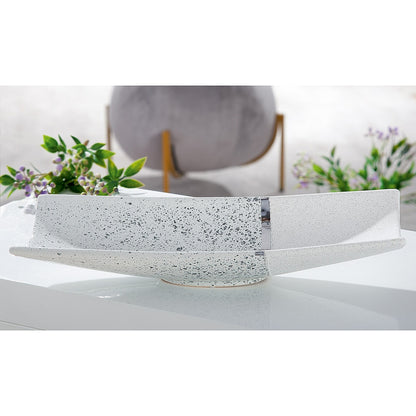 Μπολ ArteLibre Λευκό Κεραμικό 15.5x40.5x7cm - Hippiehome.gr