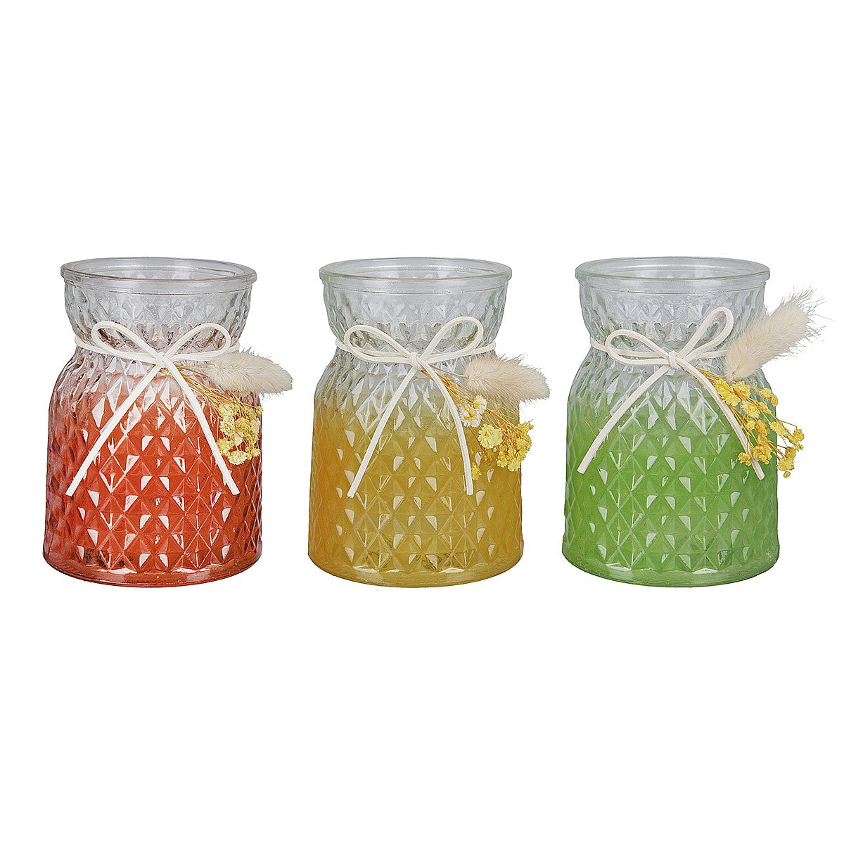 Θήκη Ρεσώ ArteLibre Δοχείο Διάφανο Γυαλί 10x10x13.5cm Σε 3 Αποχρώσεις - Hippiehome.gr