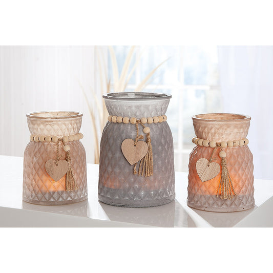 Θήκη Ρεσώ ArteLibre Γυαλί 16.5cm Σε 3 Χρώματα - Hippiehome.gr