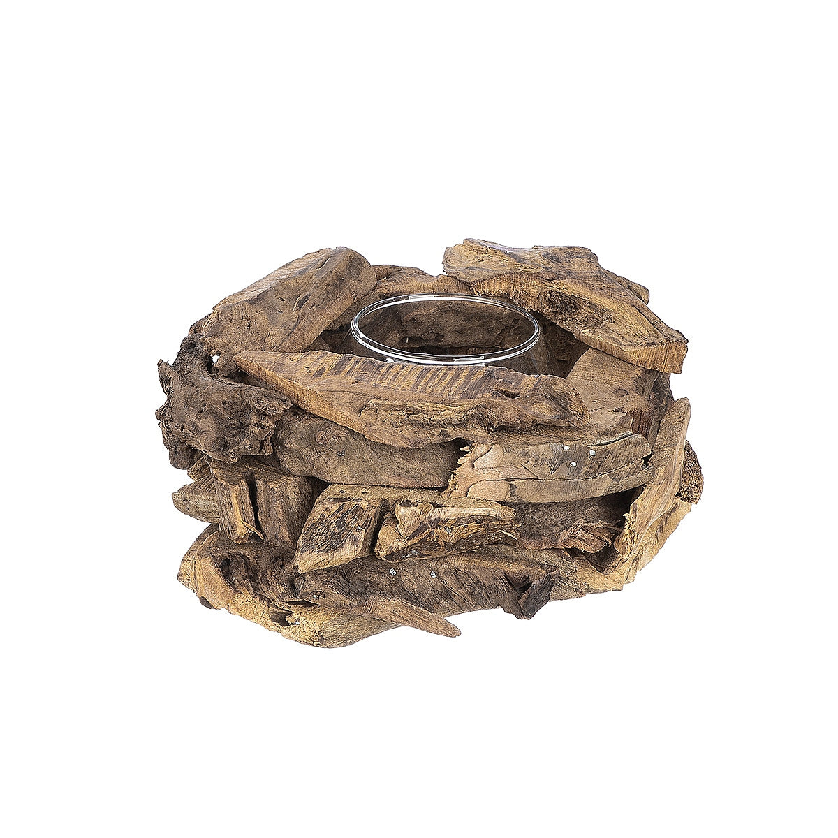 Θήκη Ρεσώ Σε Ξύλο Φυσικό Ξύλο 8cm - Hippiehome.gr