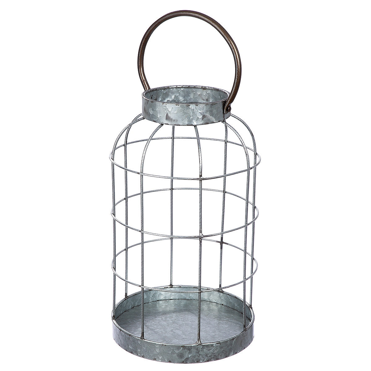 Φανάρι ArteLibre Γκρι Μέταλλο 42cm - Hippiehome.gr