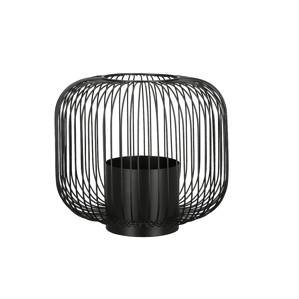 Φανάρι ArteLibre Μαύρο Μέταλλο 24cm - Hippiehome.gr