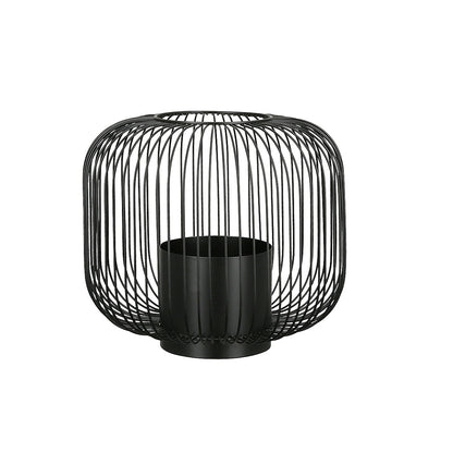 Φανάρι ArteLibre Μαύρο Μέταλλο 24cm - Hippiehome.gr