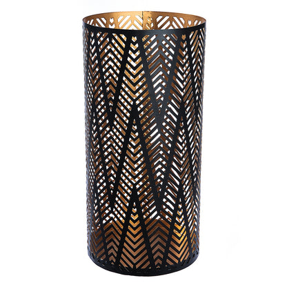 Φανάρι ArteLibre Μαύρο Μέταλλο 26.5cm - Hippiehome.gr