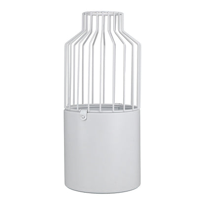 Κασπώ ArteLibre Λευκό Μέταλλο 35cm - Hippiehome.gr