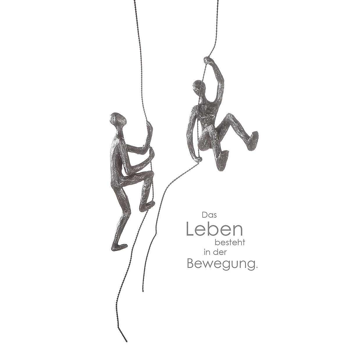 Διακοσμητικό ArteLibre Φιγούρα Ορειβάτης Ανθρακί Polyresin 7x10x54cm Σε 2 Σχέδια - Hippiehome.gr