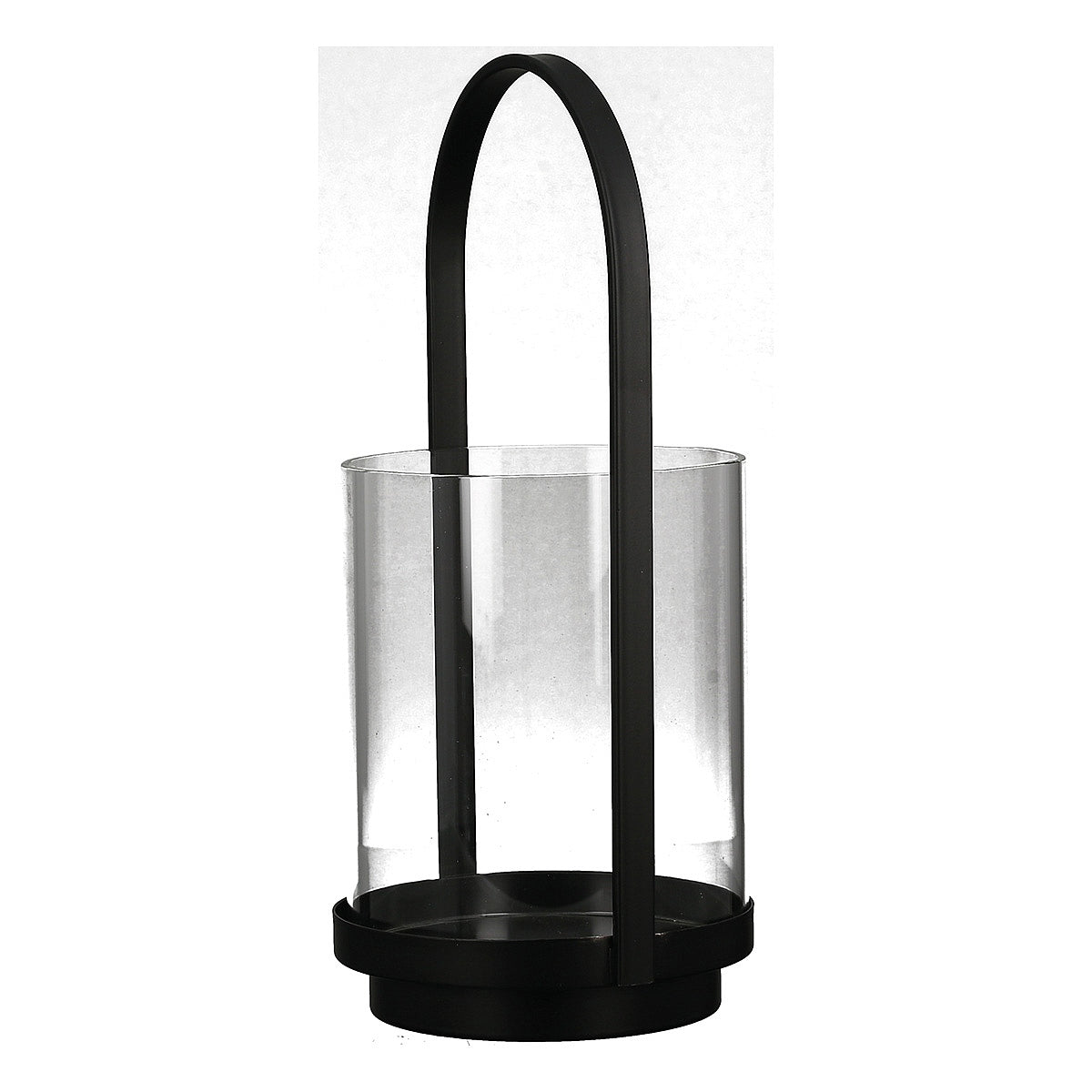 Φανάρι ArteLibre Μαύρο Μέταλλο/Γυαλί 45cm - Hippiehome.gr