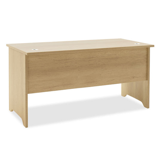 Γραφείο εργασίας επαγγελματικό Amazon pakoworld χρώμα sonoma 150x75x75εκ - Hippiehome.gr