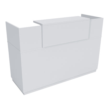 Γραφείο reception Lotus pakoworld σε λευκή απόχρωση 180x70x110εκ - Hippiehome.gr