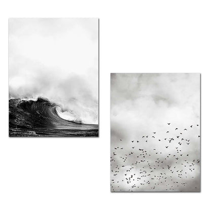 Πίνακας σε mdf PWF-0195 pakoworld με ψηφιακή εκτύπωση 2πτυχο - Hippiehome.gr