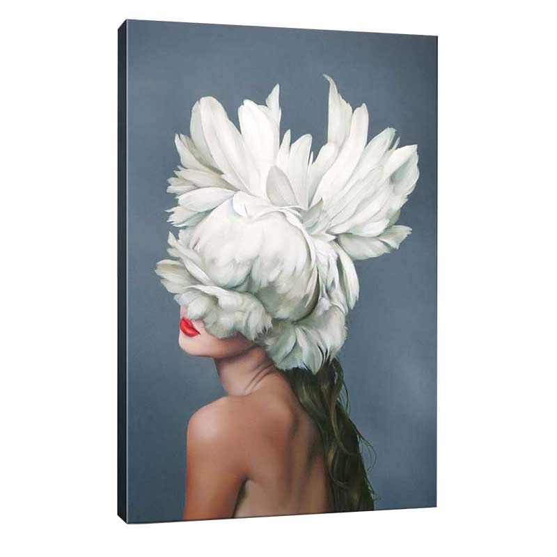 Πίνακας σε καμβά PWF-0373 pakoworld με ψηφιακή εκτύπωση 50x3x70εκ - Hippiehome.gr