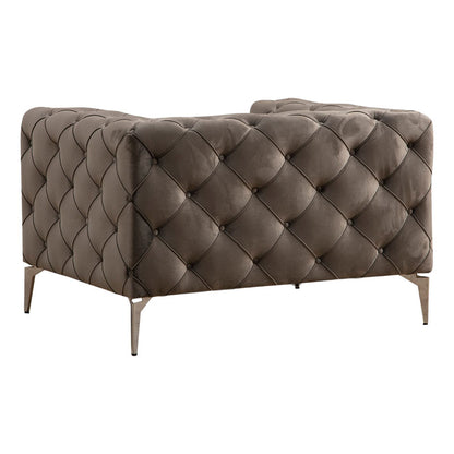 Πολυθρόνα PWF-0579 pakoworld ύφασμα ανθρακί 108x90x70εκ - Hippiehome.gr