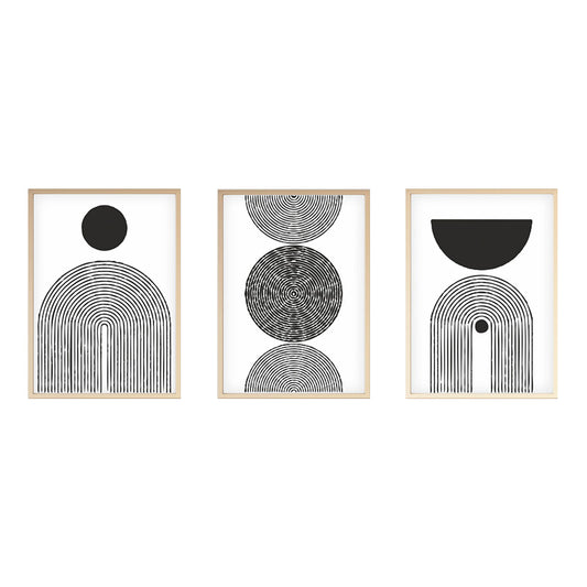 Πίνακας σε καμβά Serchie pakoworld τρίπτυχος με ψηφιακή εκτύπωση 30x3x40εκ - Hippiehome.gr