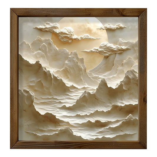 Πίνακας σε καμβά Jedia pakoworld με ψηφιακή εκτύπωση 50x3.5x50εκ - Hippiehome.gr