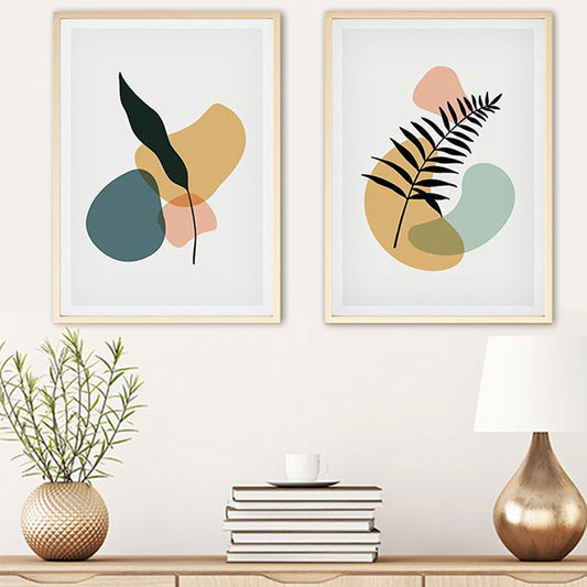 Πίνακας σε καμβά Keniko pakoworld δίπτυχος με ψηφιακή εκτύπωση 50x3x70εκ - Hippiehome.gr