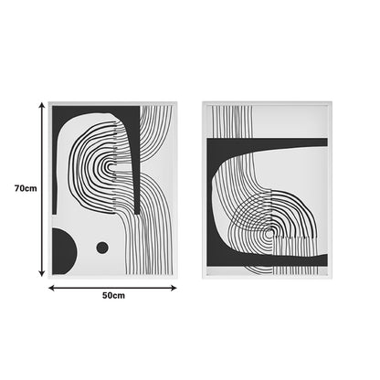 Πίνακας σε καμβά Bajou pakoworld δίπτυχος με ψηφιακή εκτύπωση 50x3x70εκ - Hippiehome.gr