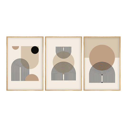 Πίνακας σε καμβά Jefton pakoworld τρίπτυχος με ψηφιακή εκτύπωση 50x2x70εκ - Hippiehome.gr