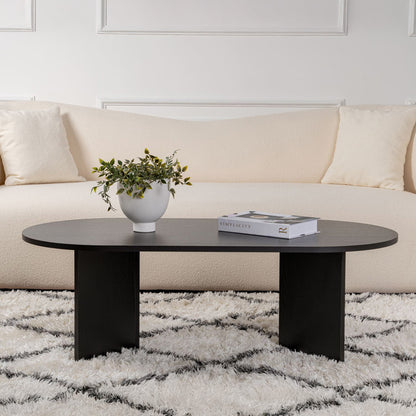 Τραπέζι σαλονιού Tabletod pakoworld σε μαύρη απόχρωση 119x60x40εκ - Hippiehome.gr