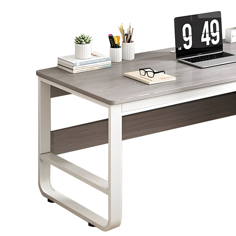 Γραφείο Salto pakoworld με συρταριέρα-MDF γκρι-λευκό 120x48x74εκ - Hippiehome.gr