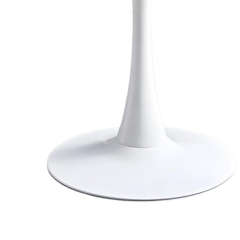 Τραπέζι Elijah pakoworld λευκό Φ60x74cm - Hippiehome.gr