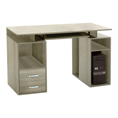 Γραφείο υπολογιστή Liberion pakoworld σε απόχρωση sonoma 120x55x76εκ - Hippiehome.gr