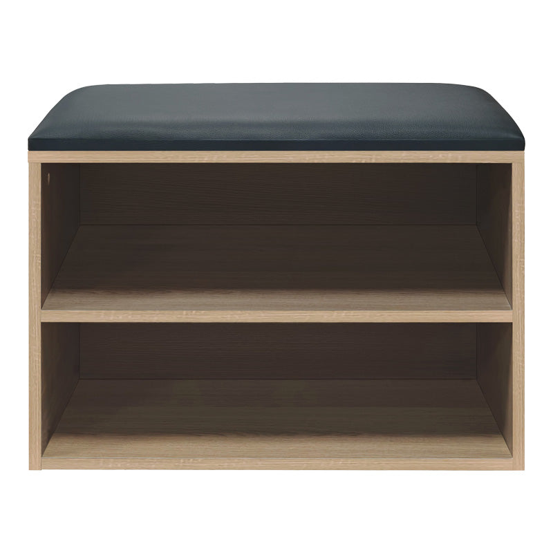 Παπουτσοθήκη-Σκαμπό Kiana pakoworld 4 ζεύγων με μαξιλάρι σε φυσική απόχρωση 60x32x44εκ - Hippiehome.gr