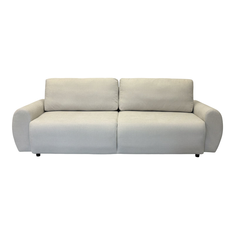 Kαναπές-κρεβάτι τριθέσιος Hungie pakoworld υφασμα μπεζ 250x92x89εκ - Hippiehome.gr