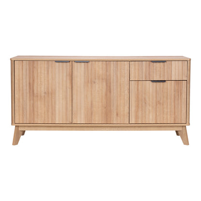 Μπουφές Hamea pakoworld mdf σε φυσική απόχρωση 150x39,5x73εκ - Hippiehome.gr