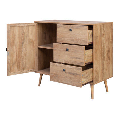Μπουφές Oslo pakoworld σε sonoma απόχρωση 85x39x79εκ - Hippiehome.gr