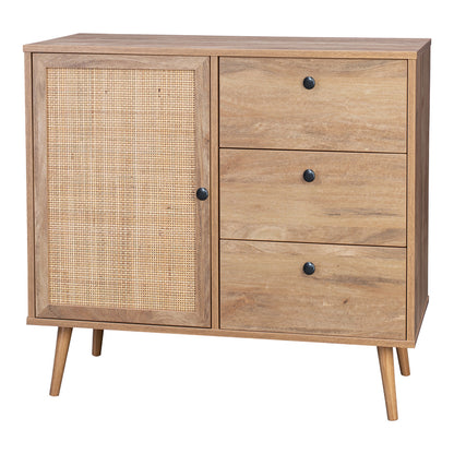 Μπουφές Oslo pakoworld σε sonoma απόχρωση 85x39x79εκ - Hippiehome.gr