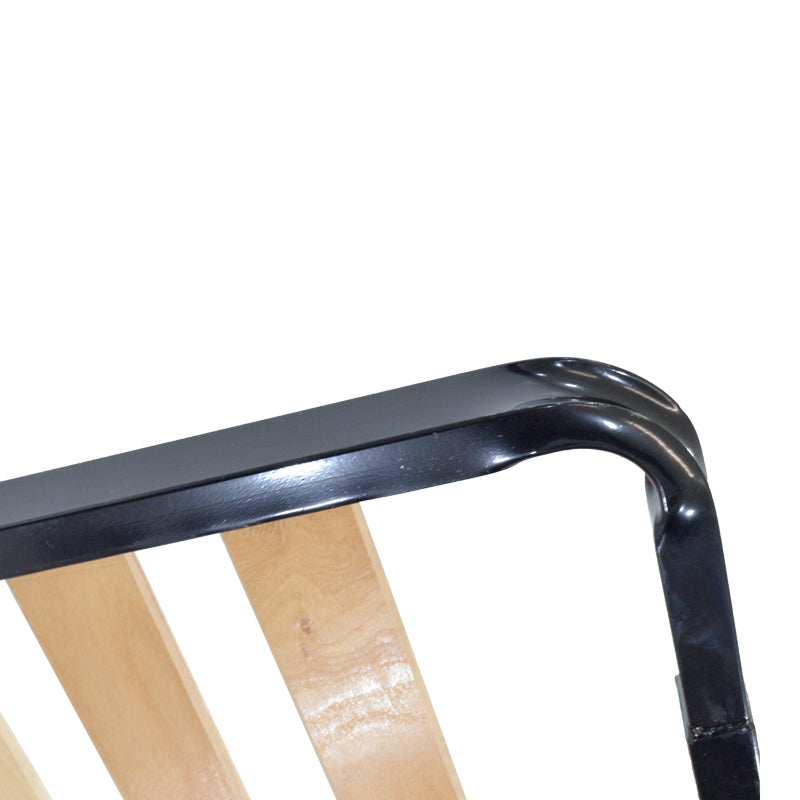 Σομιές μεταλλικός με 13 ανατομικές τάβλες 92x190x5εκ - Hippiehome.gr