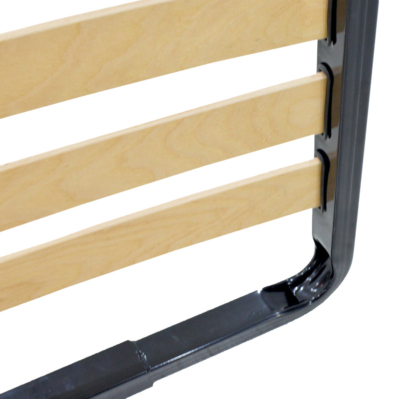 Σομιές μεταλλικός με 13 ανατομικές τάβλες 92x190x5εκ - Hippiehome.gr