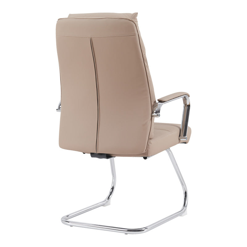 Καρέκλα επισκέπτη Siquel I pakoworld pu σε cappuccino απόχρωση 58x62x105εκ - Hippiehome.gr