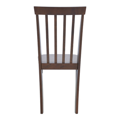 Καρέκλα Houston pakoworld rubberwood σε καρυδί απόχρωση 40x49x94εκ - Hippiehome.gr