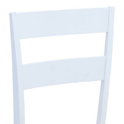 Καρέκλα York pakoworld σε λευκή-φυσική απόχρωση 39.5x47.5x89εκ - Hippiehome.gr