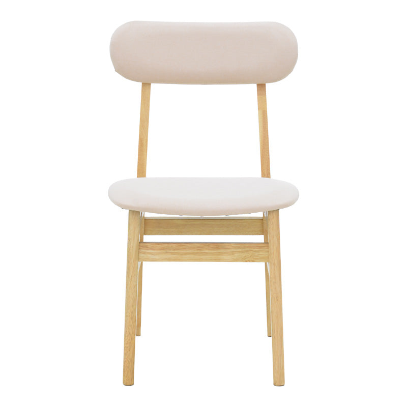 Καρέκλα Gaborn pakoworld σε φυσικό-μπεζ απόχρωση 47x47x81,5εκ - Hippiehome.gr