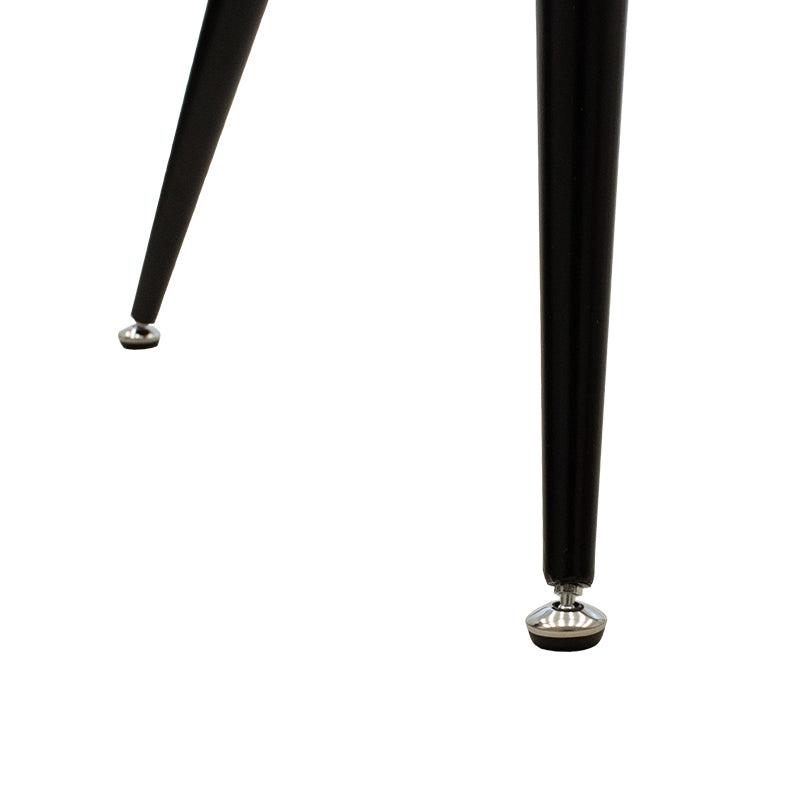 Τραπέζι Astrid pakoworld γυάλινο 10χιλ - πόδι μαύρο 140x80x75εκ - Hippiehome.gr