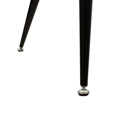 Τραπέζι Astrid pakoworld γυάλινο 10χιλ - πόδι μαύρο 140x80x75εκ - Hippiehome.gr