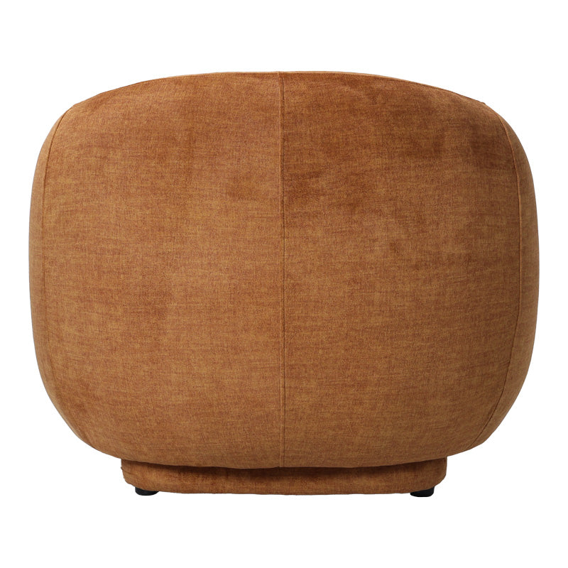 Πολυθρόνα Freya pakoworld ύφασμα σε μελί απόχρωση 93x87x76εκ - Hippiehome.gr