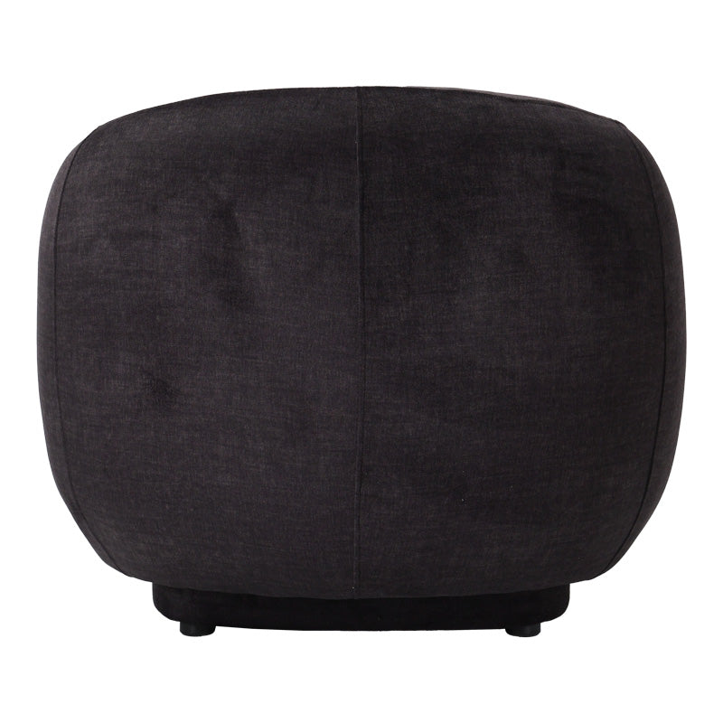 Πολυθρόνα Freya pakoworld ύφασμα σε ανθρακί απόχρωση 93x87x76εκ - Hippiehome.gr