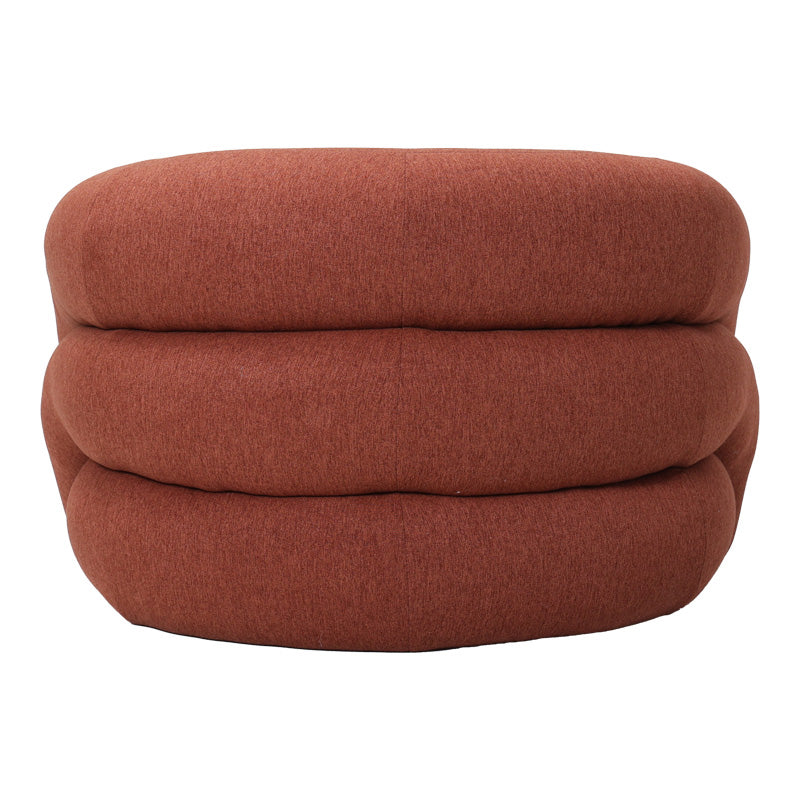 Πολυθρόνα Lexy pakoworld ύφασμα σε κεραμιδί απόχρωση 100x89.5x60εκ - Hippiehome.gr