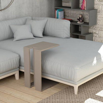 Βοηθητικό τραπέζι Muju pakoworld σε μόκα απόχρωση 40x30x57εκ - Hippiehome.gr