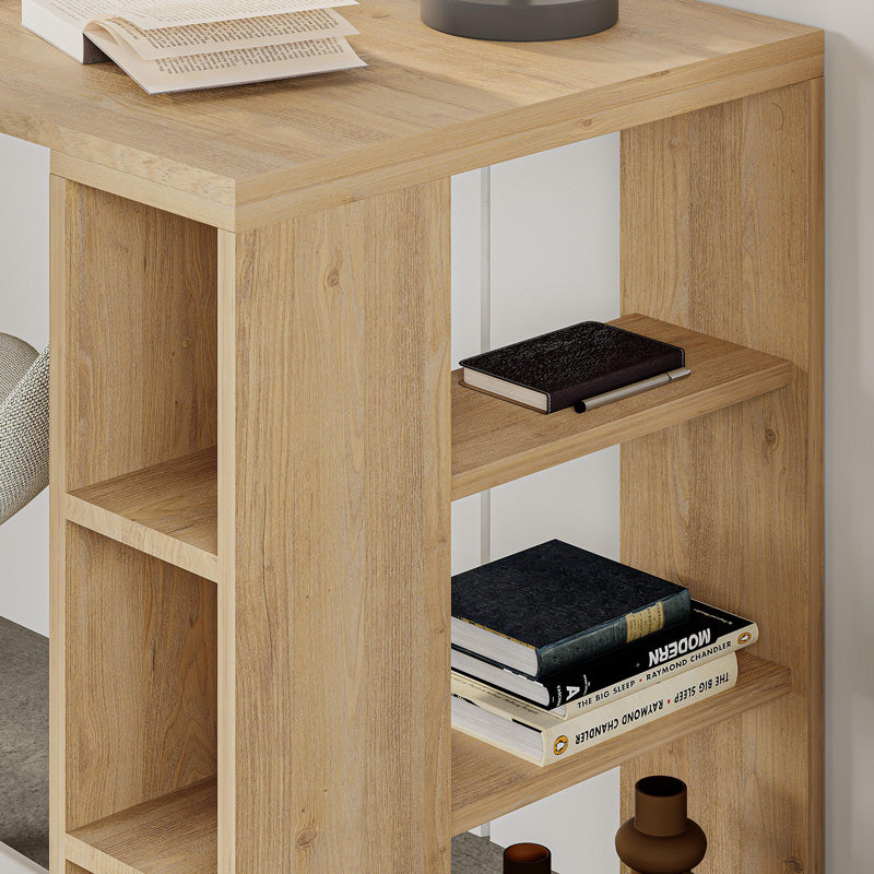 Γραφείο Colmar pakoworld σε oak απόχρωση 140x60x75εκ - Hippiehome.gr