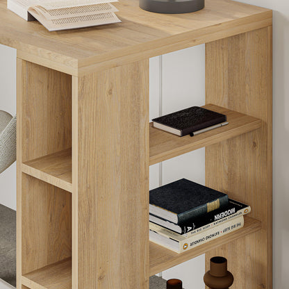 Γραφείο Colmar pakoworld σε oak απόχρωση 140x60x75εκ - Hippiehome.gr