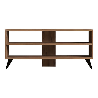 Έπιπλο τηλεόρασης Prestige pakoworld σε sonoma απόχρωση 120x29,6x50εκ - Hippiehome.gr