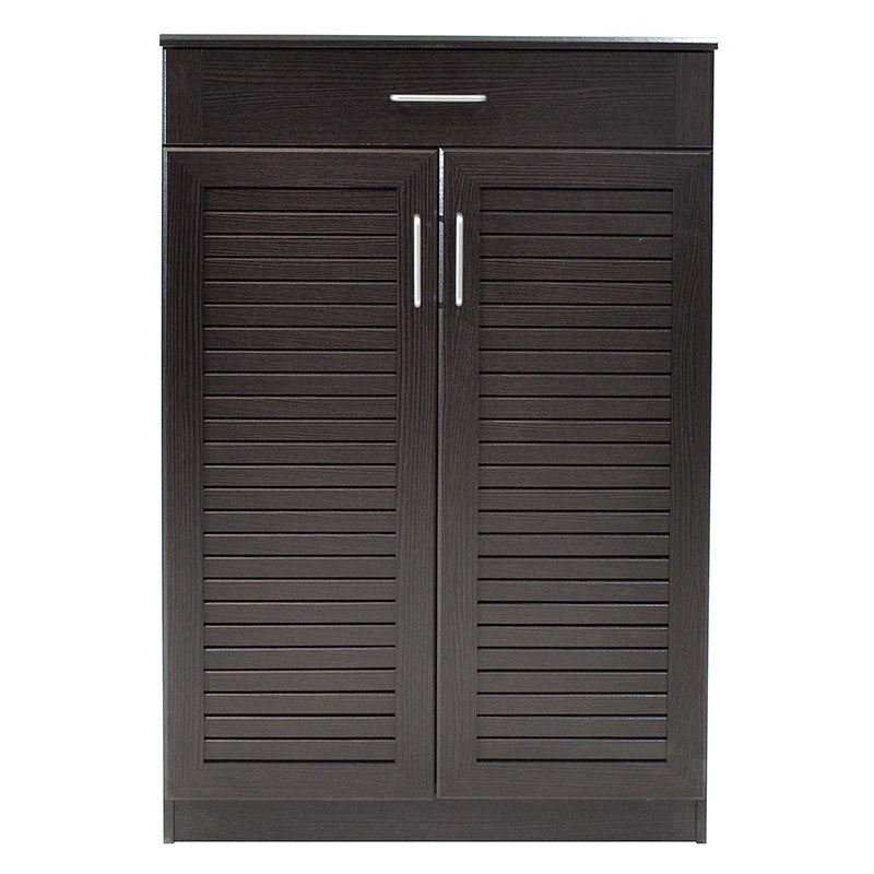 Παπουτσοθήκη-ντουλάπι SANTE pakoworld 20 ζεύγων χρώμα wenge 80x37x123εκ - Hippiehome.gr