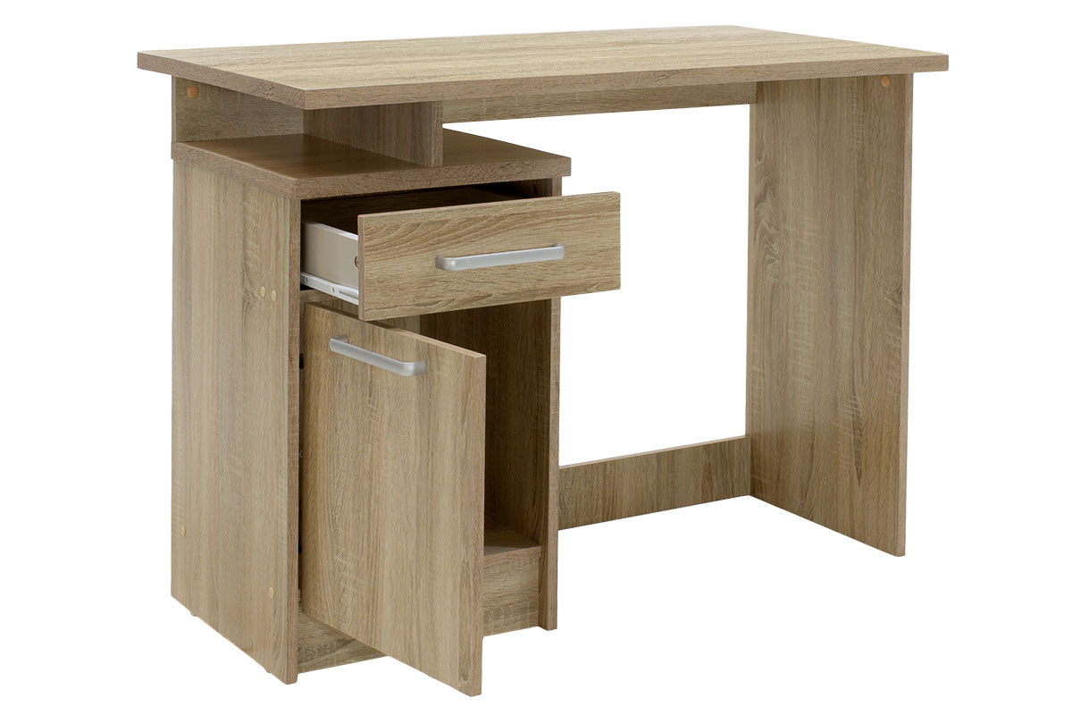 Γραφείο εργασίας Looney pakoworld χρώμα sonoma 100x55x75εκ - Hippiehome.gr