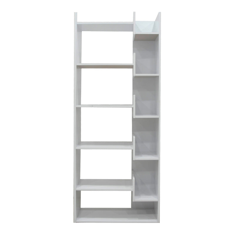 Βιβλιοθήκη Naya pakoworld σε λευκή απόχρωση 72x30x182.5εκ - Hippiehome.gr