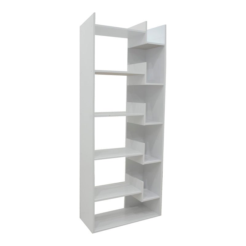 Βιβλιοθήκη Naya pakoworld σε λευκή απόχρωση 72x30x182.5εκ - Hippiehome.gr