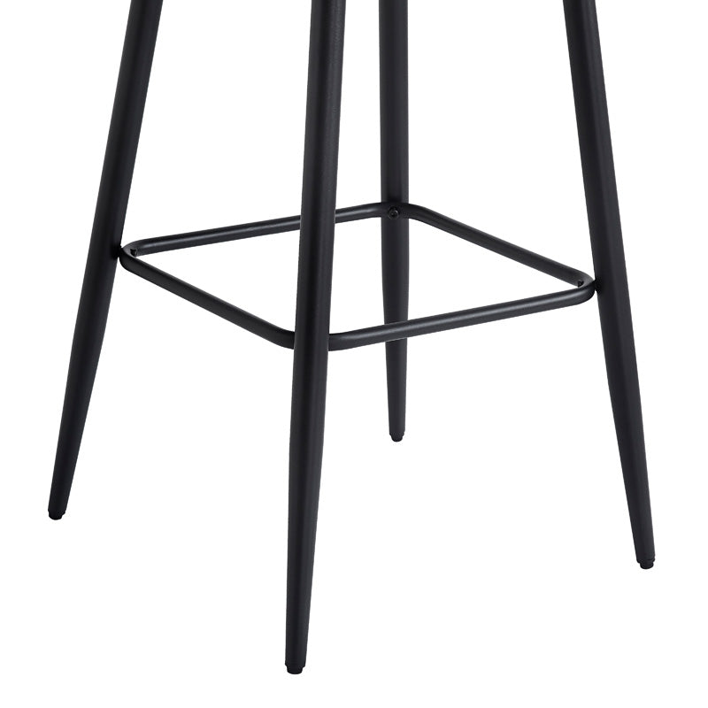 Σκαμπό μπαρ Velva pakoworld βελούδο σε σάπιο μήλο απόχρωση 46x45x113εκ - Hippiehome.gr